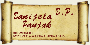 Danijela Panjak vizit kartica